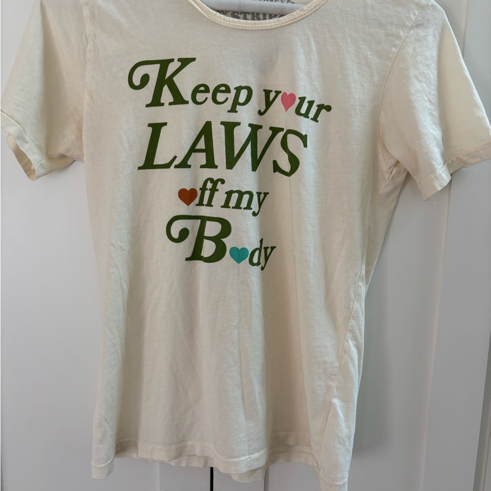 Sugarhigh Lovestoned Keep your Laws off my Body tee
